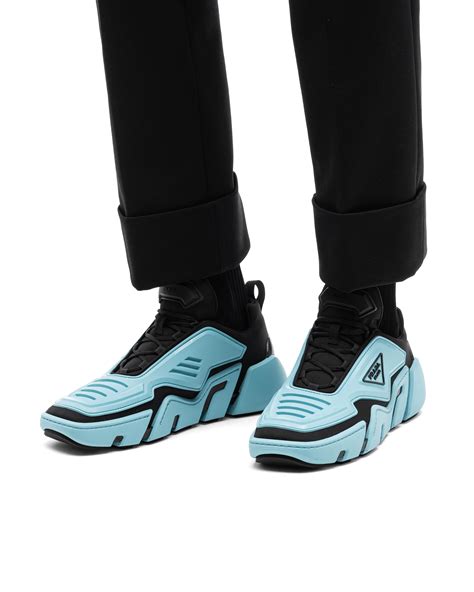 prada techno stretch fabric sneakers|Tech.